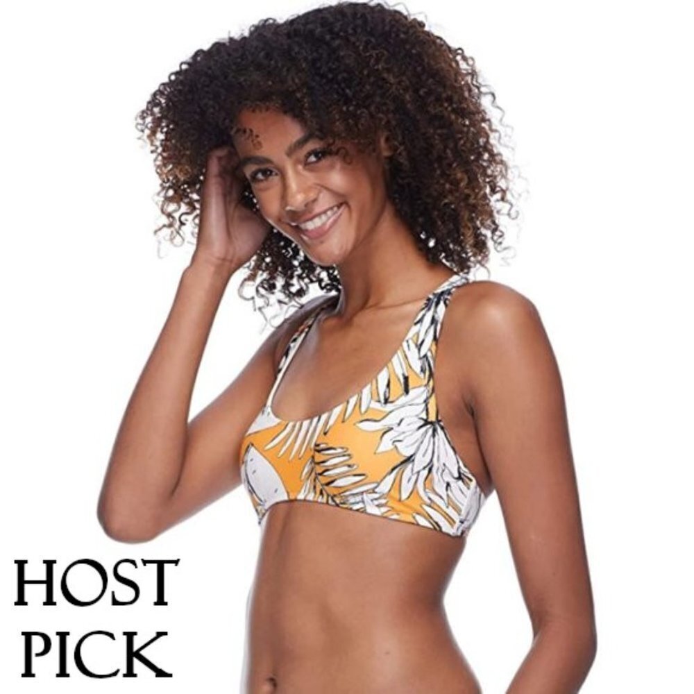 Eidon bralette bikini top & low rise bottom set XL